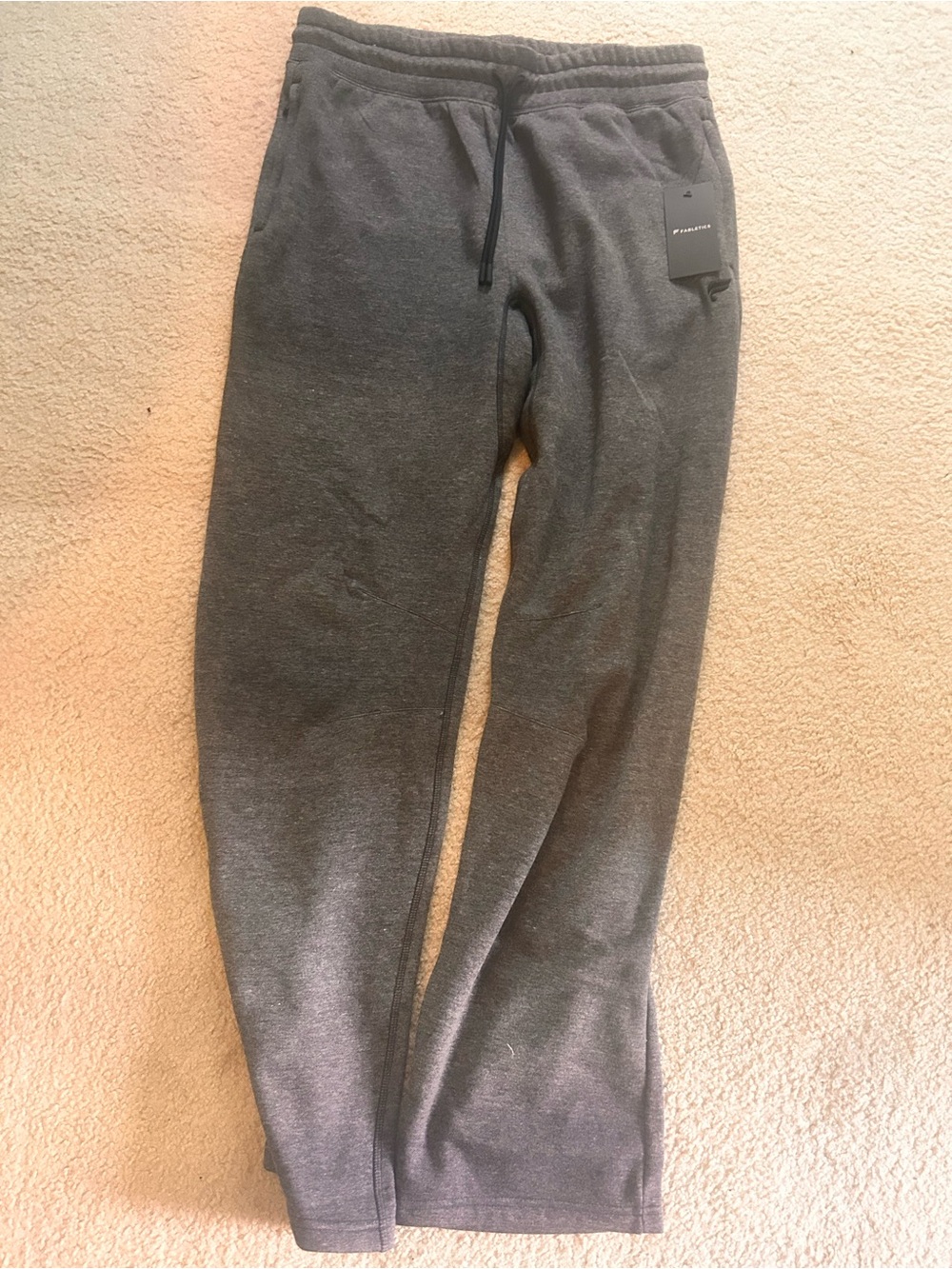 Fabletics Men's Charcoal Gray Jogger Sweatpants